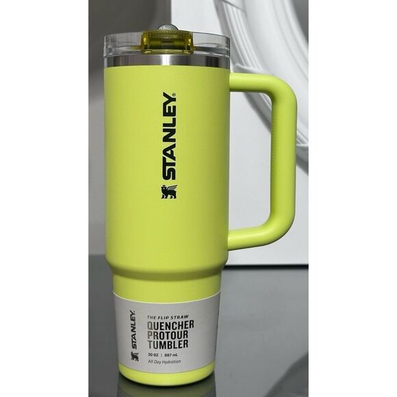 STANLEY QUENCHER PROTOUR FLIP STRAW 30OZ TUMBLER, PRICKLY PEAR - Picture 2 of 5